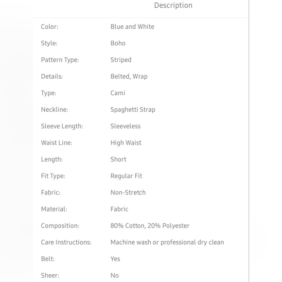 Stripped Romper - Picture 2 of 5